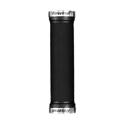 Griffe REVERSE COMPONENTS CLASSIC Lock-On Schwarz/Silber