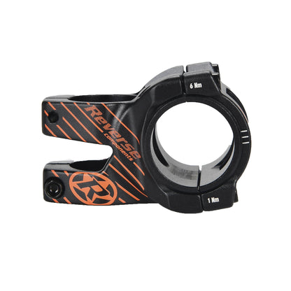Vorbau REVERSE COMPONENTS BLACK ONE D-2 Schwarz/Orange