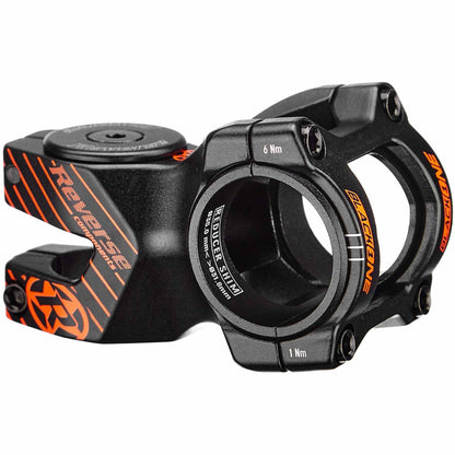 Vorbau REVERSE COMPONENTS BLACK ONE D-2 Schwarz/Orange