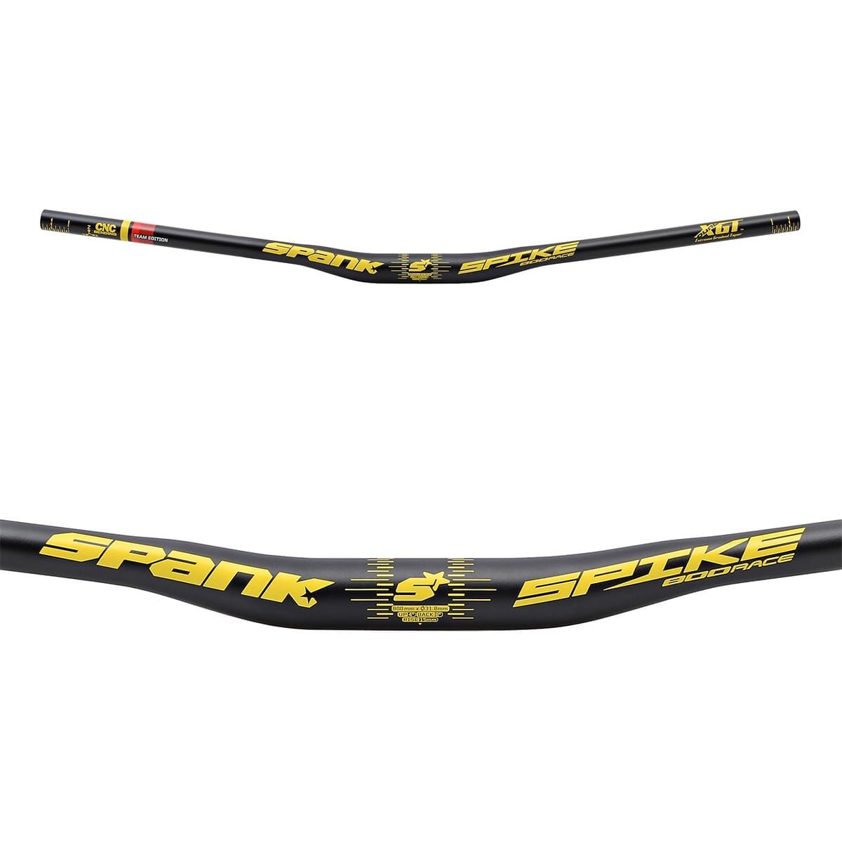 Cintre SPANK SPIKE 800 VIBROCORE TEAM EDITION Rise 15 mm 31,8/800 mm