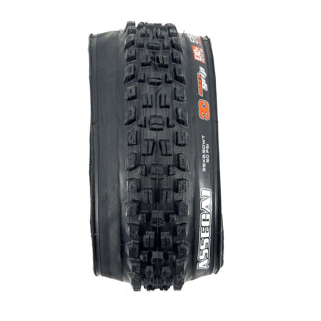 Reifen MAXXIS ASSEGAI 29x2.50 WT Exo+ 3C MaxxGrip Tubeless Ready Weich Schwarz
