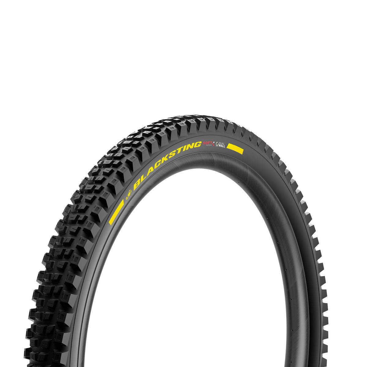 PIRELLI SCORPION BLACK STING Soft DualWall Faltreifen 29x2.40 Tubeless Ready Schwarz/Gelb Team Edition