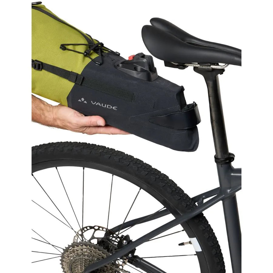 VAUDE TRAILSADDLE COMPACT L 10.5 L Satteltasche Schwarz/Grün