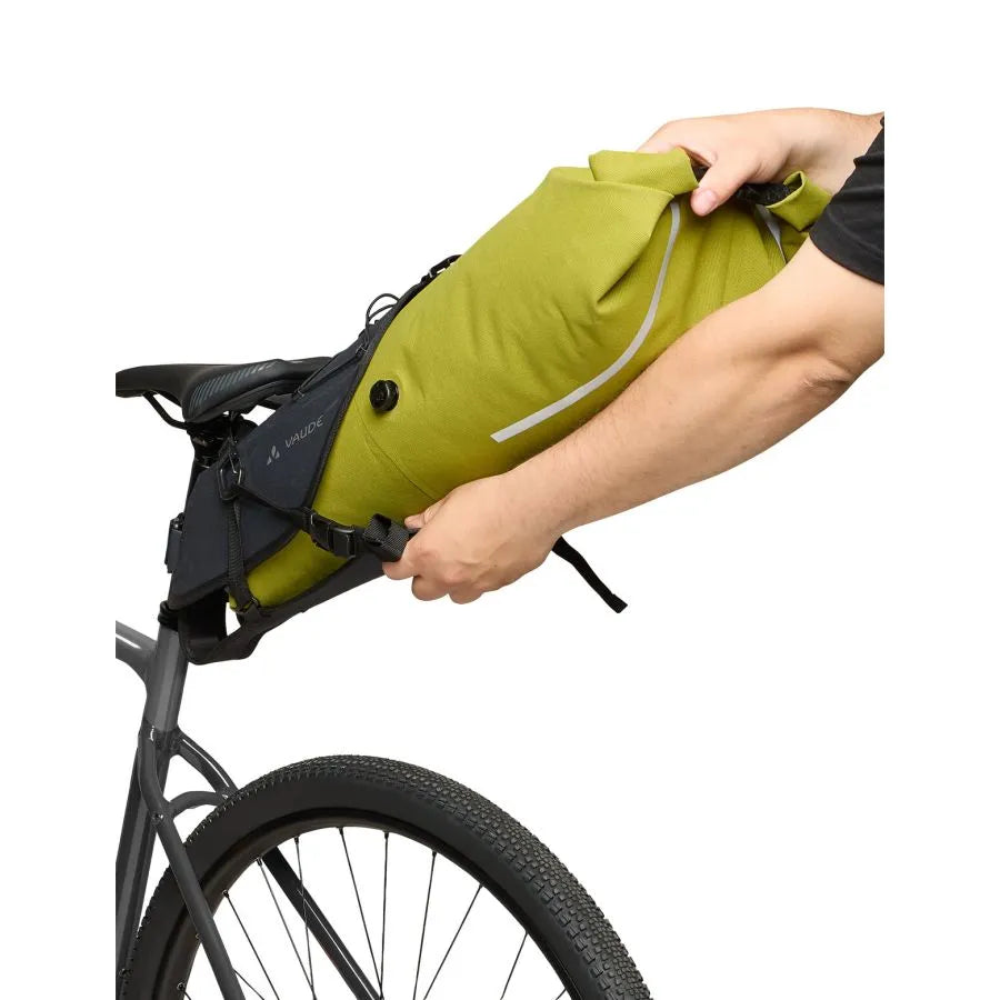 Satteltasche VAUDE TRAILSADDLE CAGE 15 L Schwarz/Grün