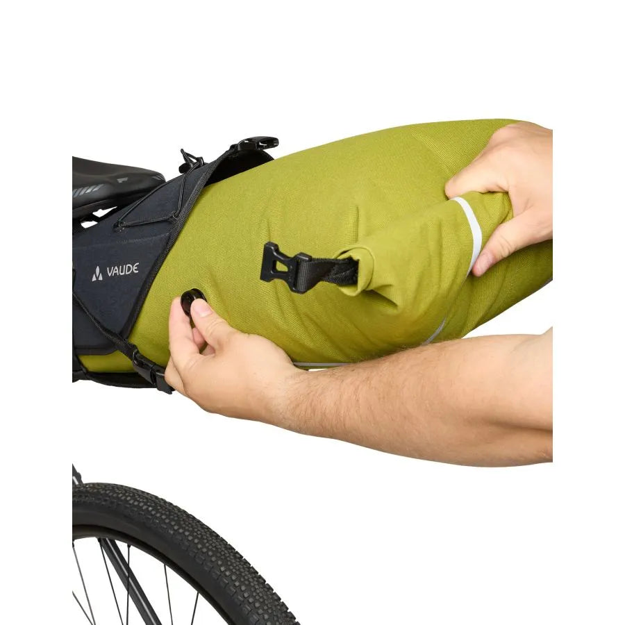 Satteltasche VAUDE TRAILSADDLE CAGE 15 L Schwarz/Grün