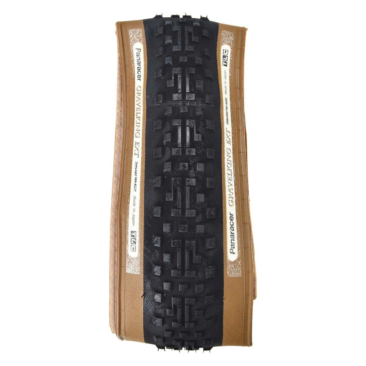 PANARACER GRAVELKING EXT+ 700x35c Tubeless Ready Reifen Braun