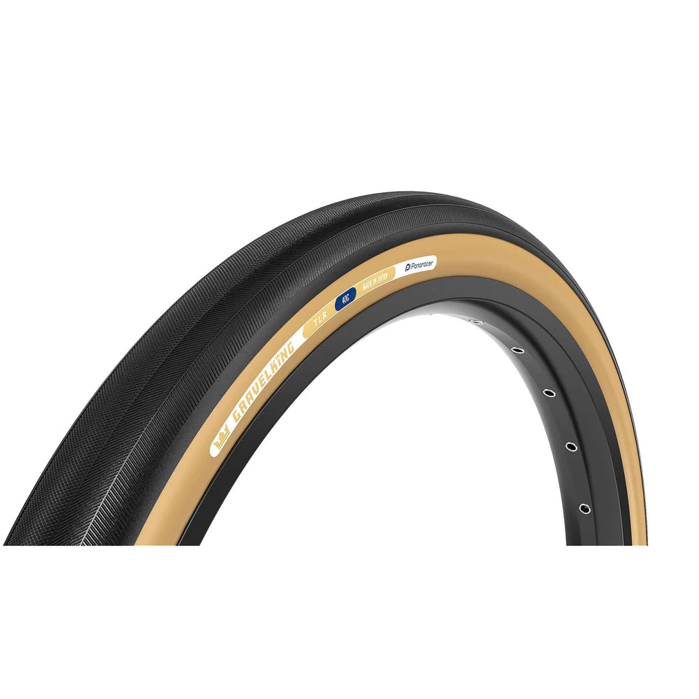 Reifen PANARACER GRAVELKING SLICK TLR 700x35c Tubeless Ready Beige