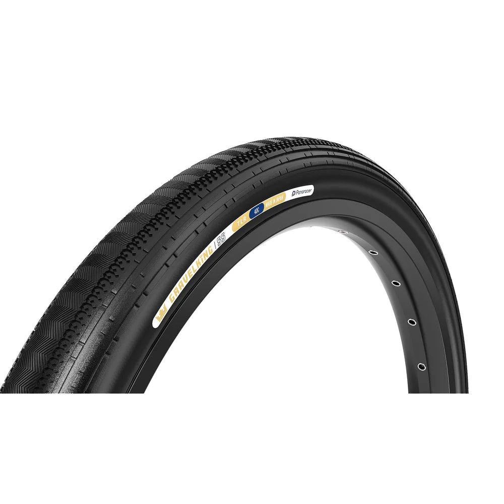 Reifen PANARACER GRAVELKING SEMISLICK TLR 700x30c Tubeless Ready Schwarz