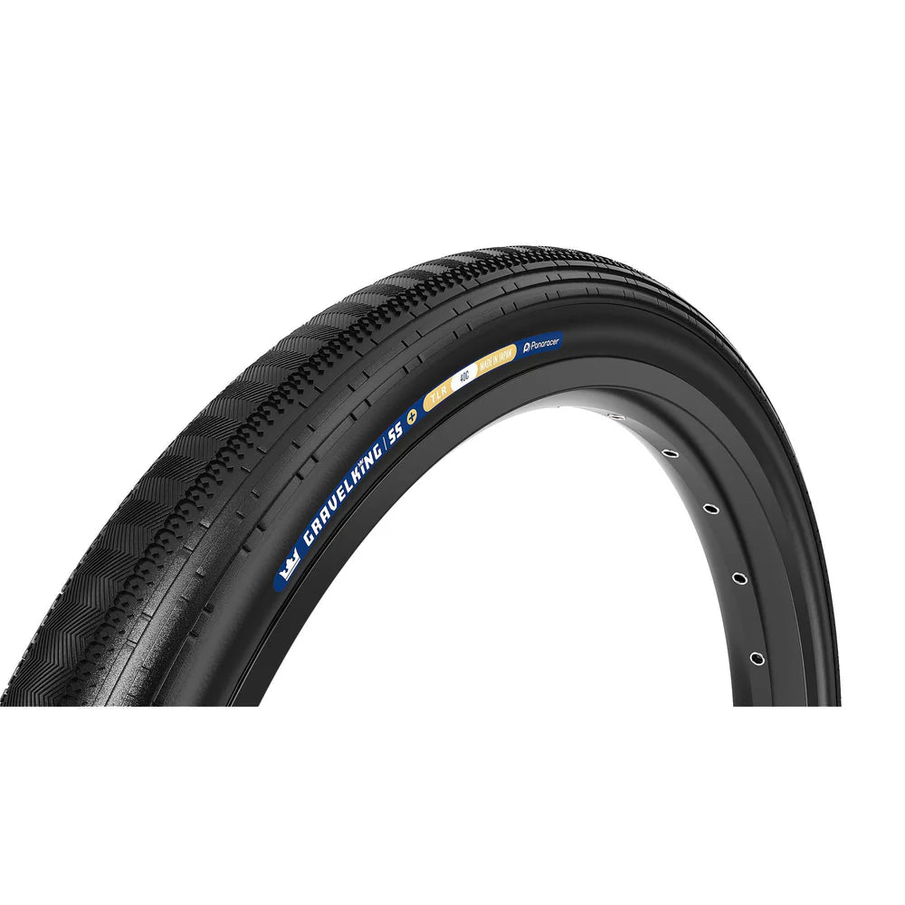 Reifen PANARACER GRAVELKING SEMISLICK+ TLR 700x45c Tubeless Ready Schwarz