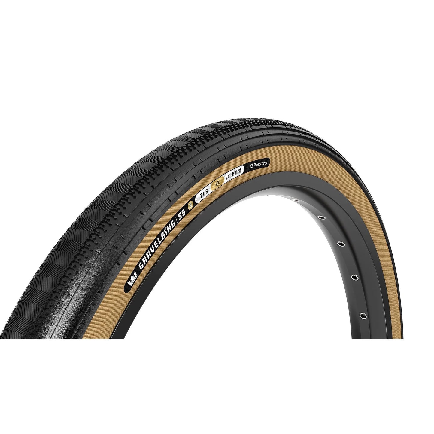 Reifen PANARACER GRAVELKING SEMISLICK R-LINE TLR 700x40c Tubeless Ready Beige