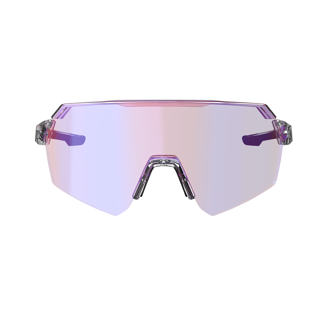 LEATT RIDEVIZ Lite Cryztal Clear IRIZ CRYZTAL Fushia 22 VLT Brille