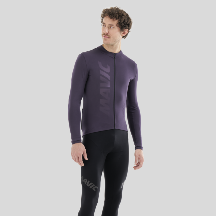 Langarmtrikot MAVIC AKSIUM THERMO Lila
