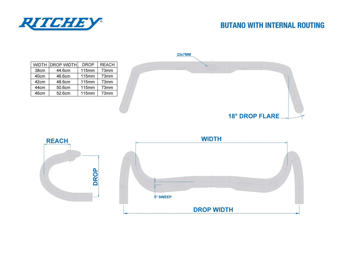 RITCHEY BUTANO COMP Gravel-Lenker