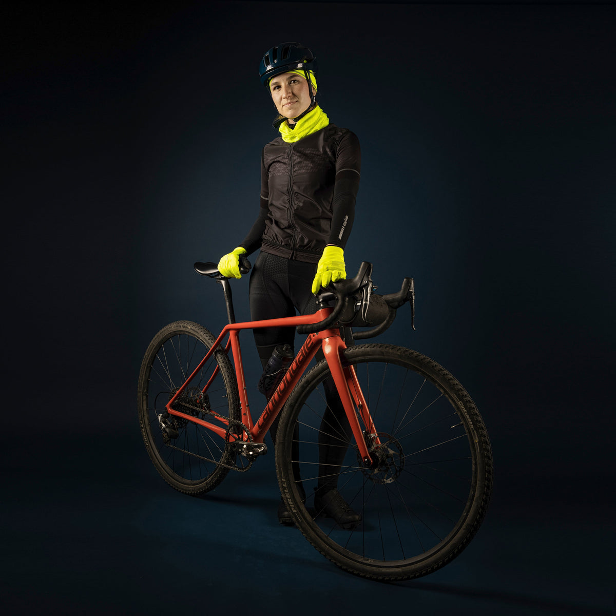 GRIPGRAB Thermo Hi-Vis Unterhelmmütze für Frühjahr und Herbst Gelb