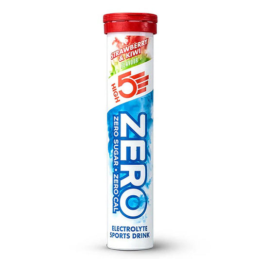 Getränk Antikrampf HIGH5 ZERO Tube 20 Lutschtabletten Erdbeer Kiwi