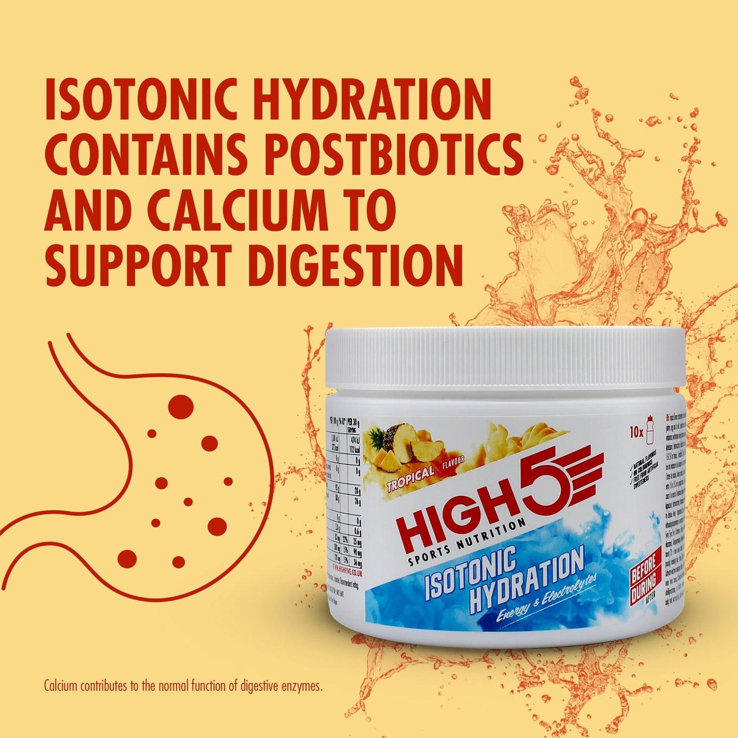 HIGH5 ISOTONIC Energie-Drink (300g) Tropical