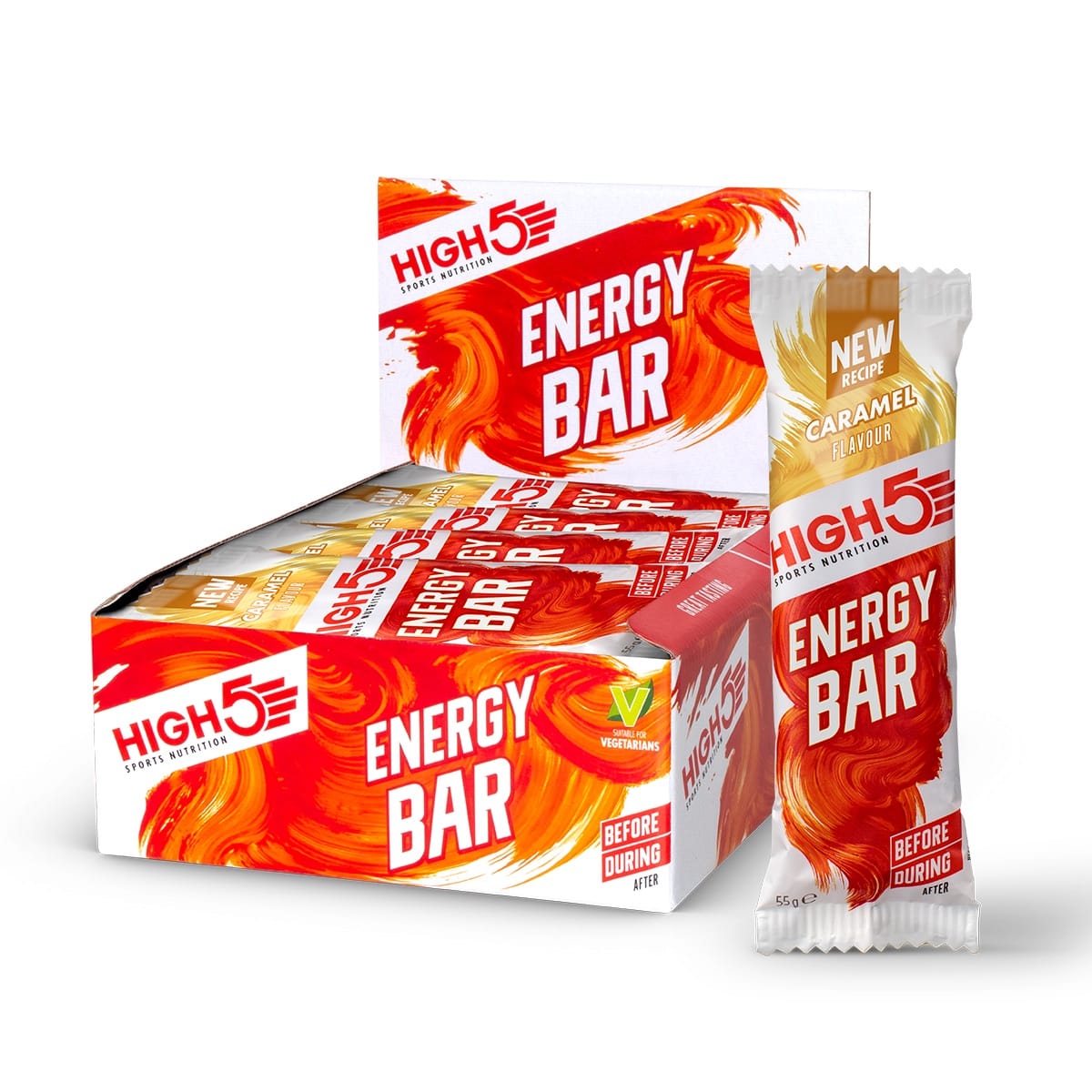 HIGH5 ENERGY BAR Energie-Riegel (55g) Karamell