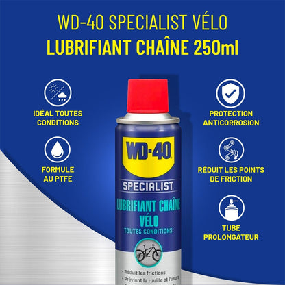 Kettenöl WD-40 SPECIALIST Alle Bedingungen (250 ml)