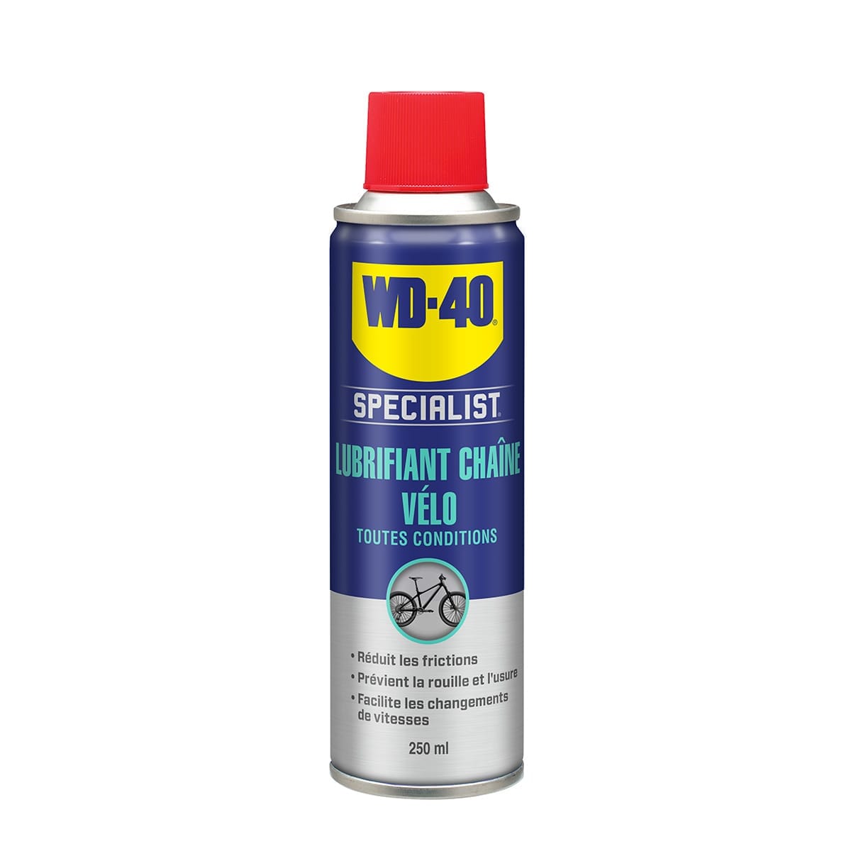 Lubrifiant Chaîne WD-40 SPECIALIST Toutes Conditions (250 ml)