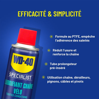 Kettenöl WD-40 SPECIALIST Alle Bedingungen (250 ml)