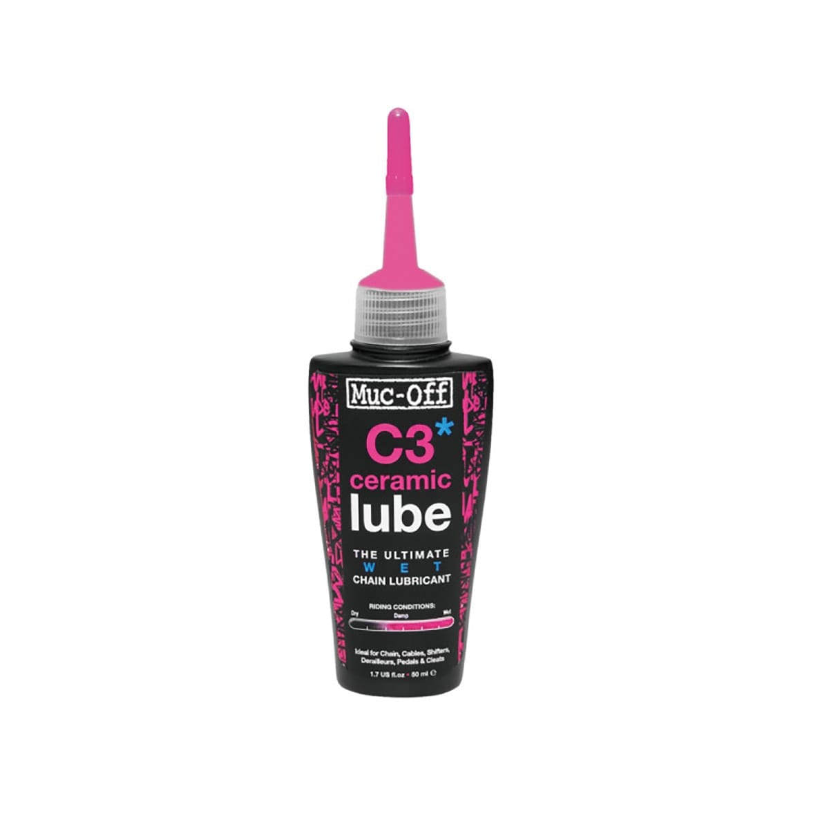 Lubrifiant Céramique Conditions Humides MUC-OFF C3 WET WEATHER (50 ml)