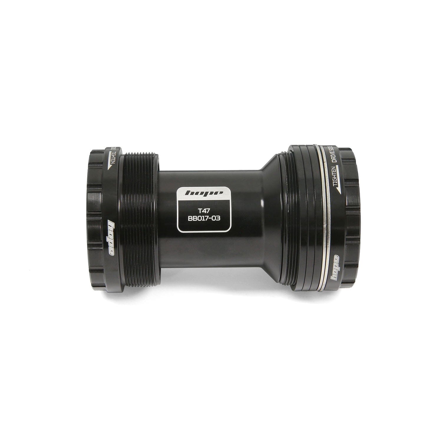 HOPE T47 Pedalbox 68/73 mm 30 mm Achse #BBT476830SSN Schwarz