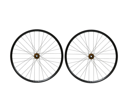 Paar HOPE FORTUS 30 W 29" PRO 5 15X110mm/12x148mm Boost Bronze Laufräder