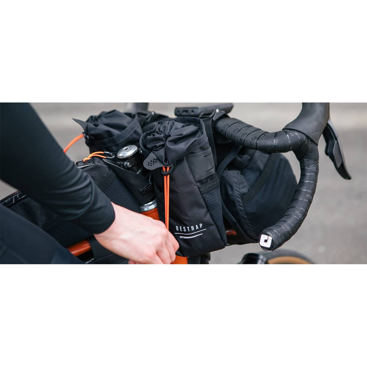 RESTRAP RACE STEM BAG 1.1L Lenkertasche Schwarz