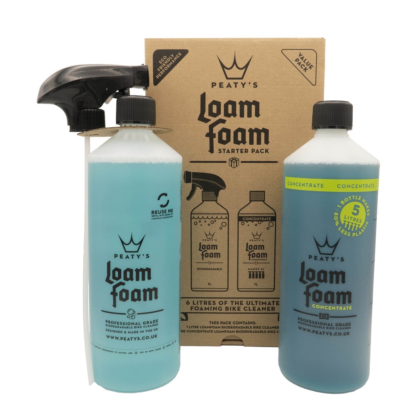 PEATY'S LOAM FOAM STARTER PACK Reinigungsset