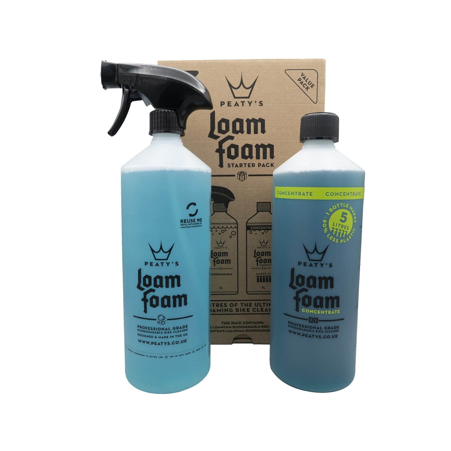 PEATY'S LOAM FOAM STARTER PACK Reinigungsset