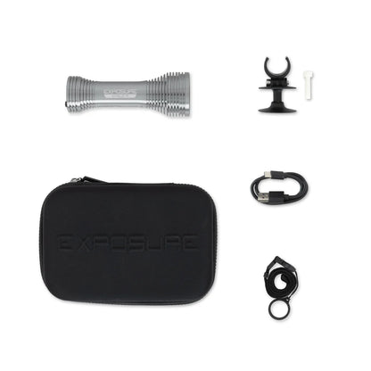 Frontbeleuchtung EXPOSURE LIGHTS DIABLO 15 mit Helmhalterung
