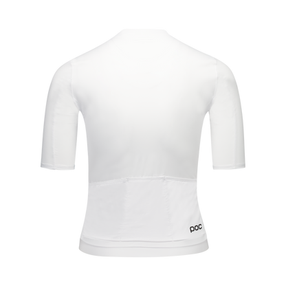 Maillot POC CADENCE Kurzarm Weiß