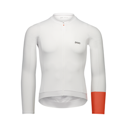 Trikot POC CADENCE Langarm Weiß