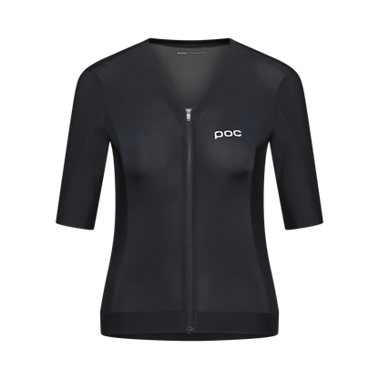 Trikot POC RACEDAY Damen Kurzarm Schwarz