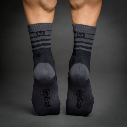 Socken GRIPGRAB Merino Winter Wasserdicht Schwarz