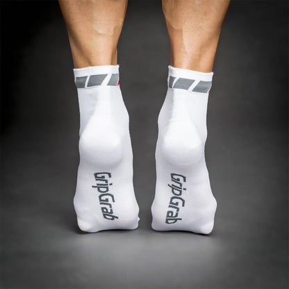 Kurze Socken GRIPGRAB LOW CUT Weiß