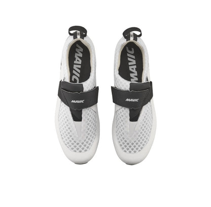Rennradschuhe MAVIC COSMIC ELITE TRI Weiß/Schwarz