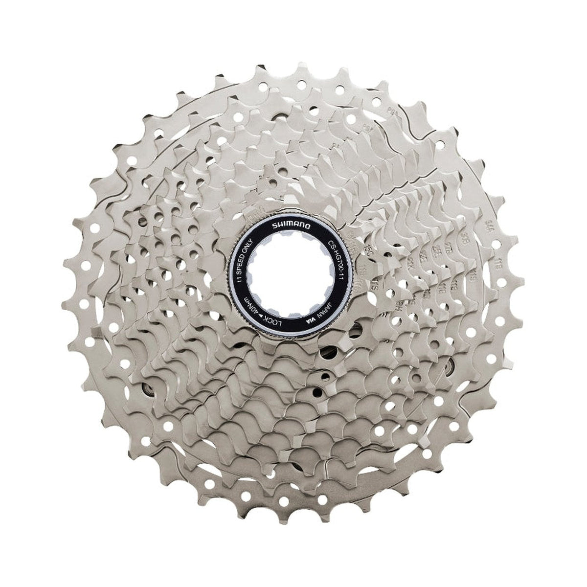 SHIMANO CS-HG700 11-fach-Kassette – Hauptfoto vor weißem Hintergrund