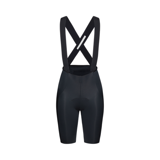 POC RACEDAY Damen Kurze Trägerhose Schwarz