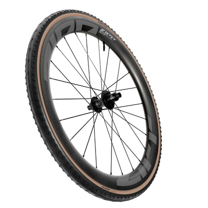 Reifen ZIPP GOODYEAR SLICK XPLR 700c Tubeless Ready Braun