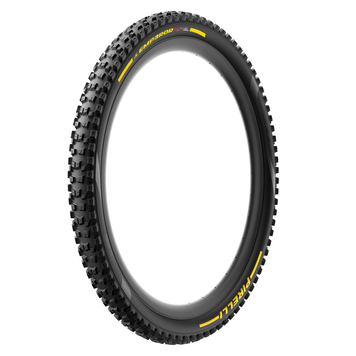 PIRELLI SCORPION EMPEROR Soft ProWall Faltreifen 29x2.40 Tubeless Ready Schwarz/Gelb Team Edition