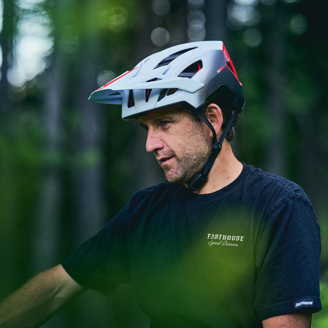 MTB-Helm BELL 5FIFTY SPHERICAL GRID Weiß/Schwarz