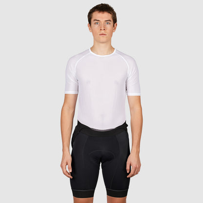 GRIPGRAB ULTRALIGHT MESH Kurzarm-Unterhemd Weiß
