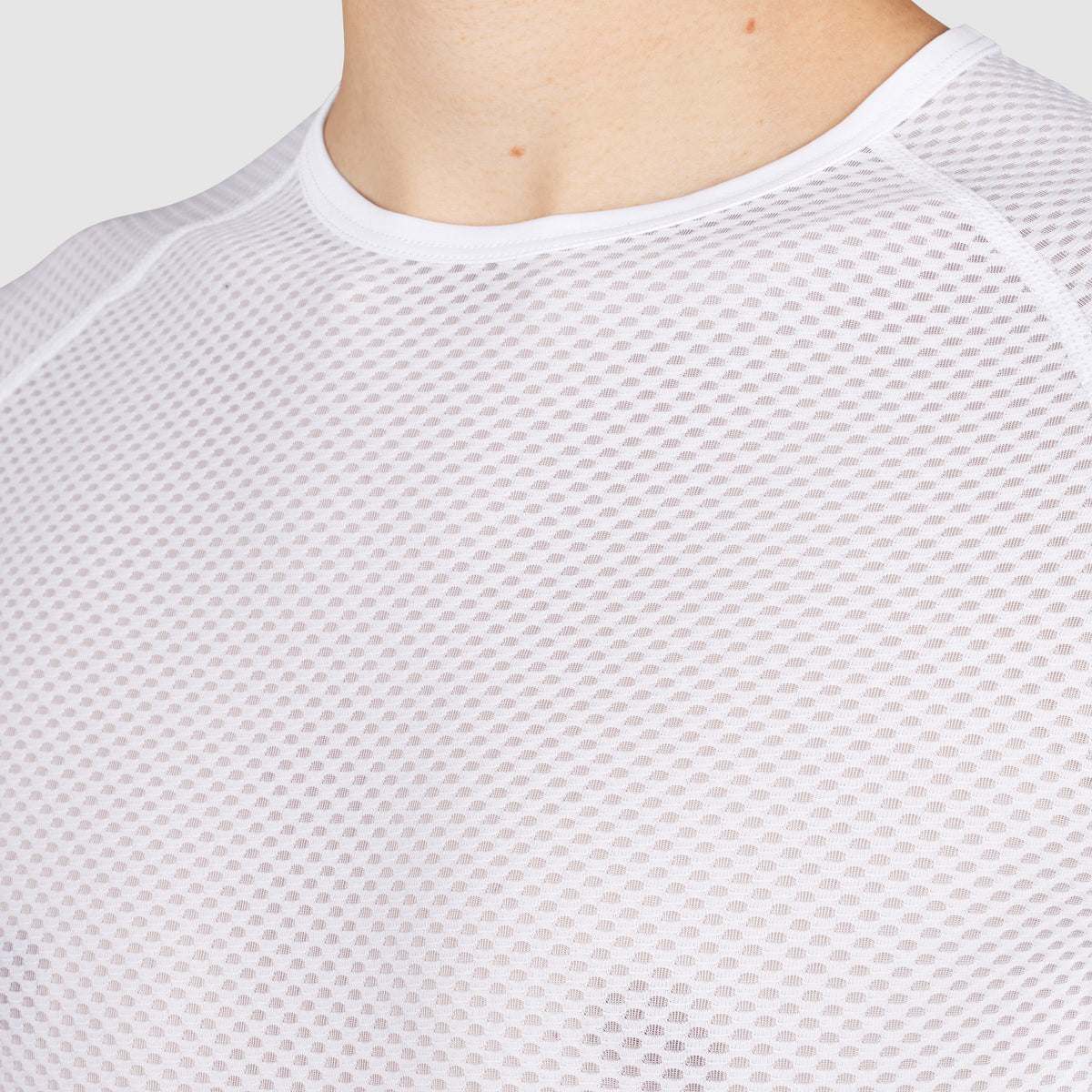 GRIPGRAB ULTRALIGHT MESH Kurzarm-Unterhemd Weiß
