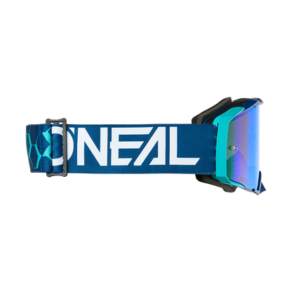 Maske O'NEAL B-33 HEXA Blau Radium-Blau-Scheibe