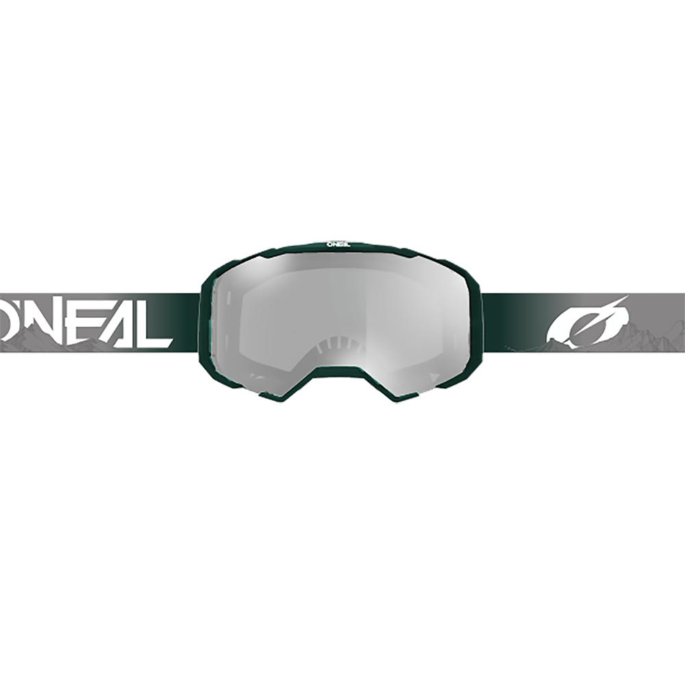 O'NEAL B-22 COVERT Maske Grau/Grün Clear Screen