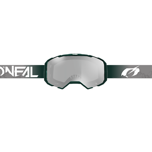 O'NEAL B-22 COVERT Maske Grau/Grün Clear Screen