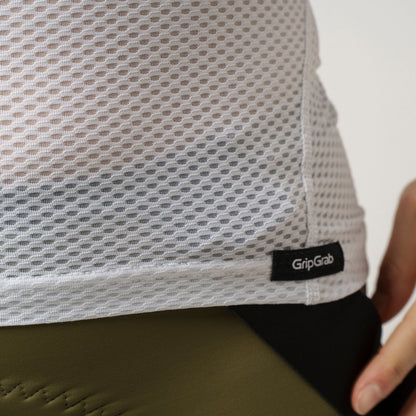 GRIPGRAB ULTRALIGHT MESH ärmelloses Damen-Unterhemd Weiß