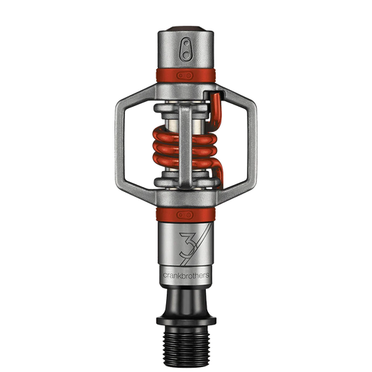 CRANKBROTHERS EGG BEATER 3 Pedale Silber/Rot