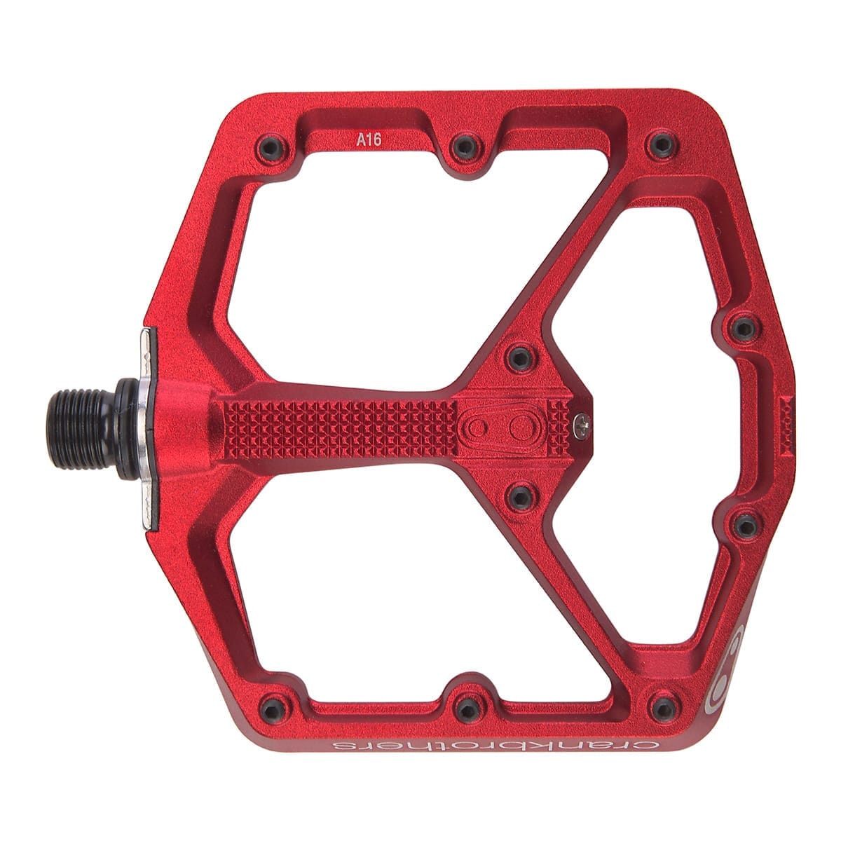 Pedale flach CRANKBROTHERS STAMP 7 Large Rot